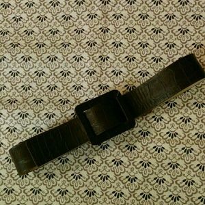 Betsey Johnson Faux Croc Belt